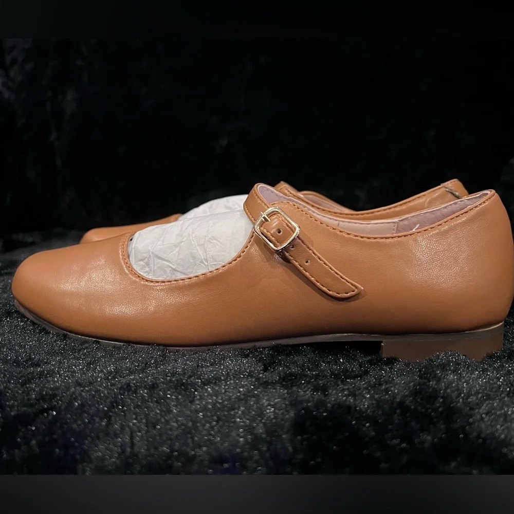 Nina Tan Mary Jane Kids Dress Shoes Size 3N NEVER BEEN WORN